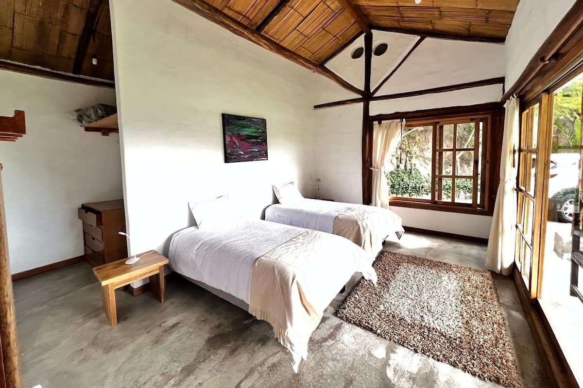 Deluxe Cabin, Mountain View | Down duvets, in-room safe, desk, laptop workspace