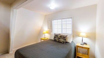 1 bedroom, iron/ironing board, internet, bed sheets