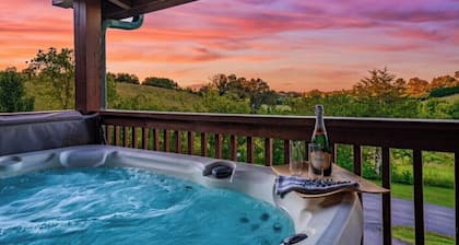 5 mil to Dollywood, 4Bed/4Bath, 3 King Beds, Hot Tub, Arcade, Grill, Fire Pit!