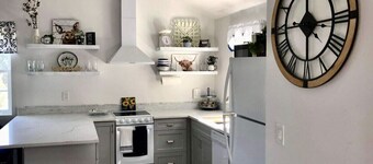 The Suburban Farmhouse" where old meets new.