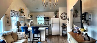 The Suburban Farmhouse" where old meets new.