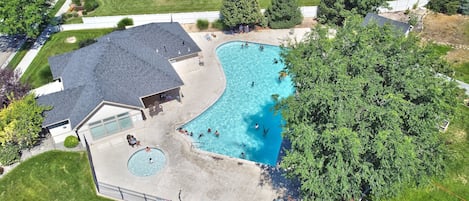 Außenpool, beheizter Pool