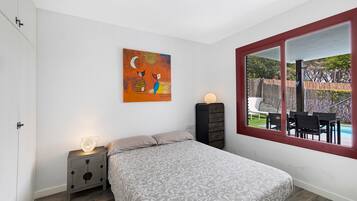 2 habitaciones, tabla de planchar con plancha y wifi gratis