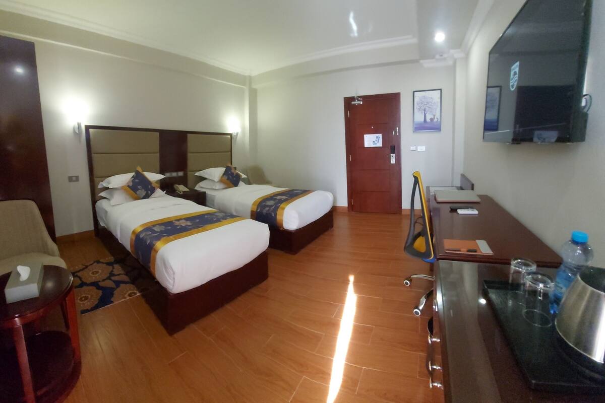 Standard Double or Twin Room | In-room safe, soundproofing, iron/ironing board (on request)