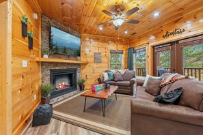 Fernseher, Kamin, Videospiele