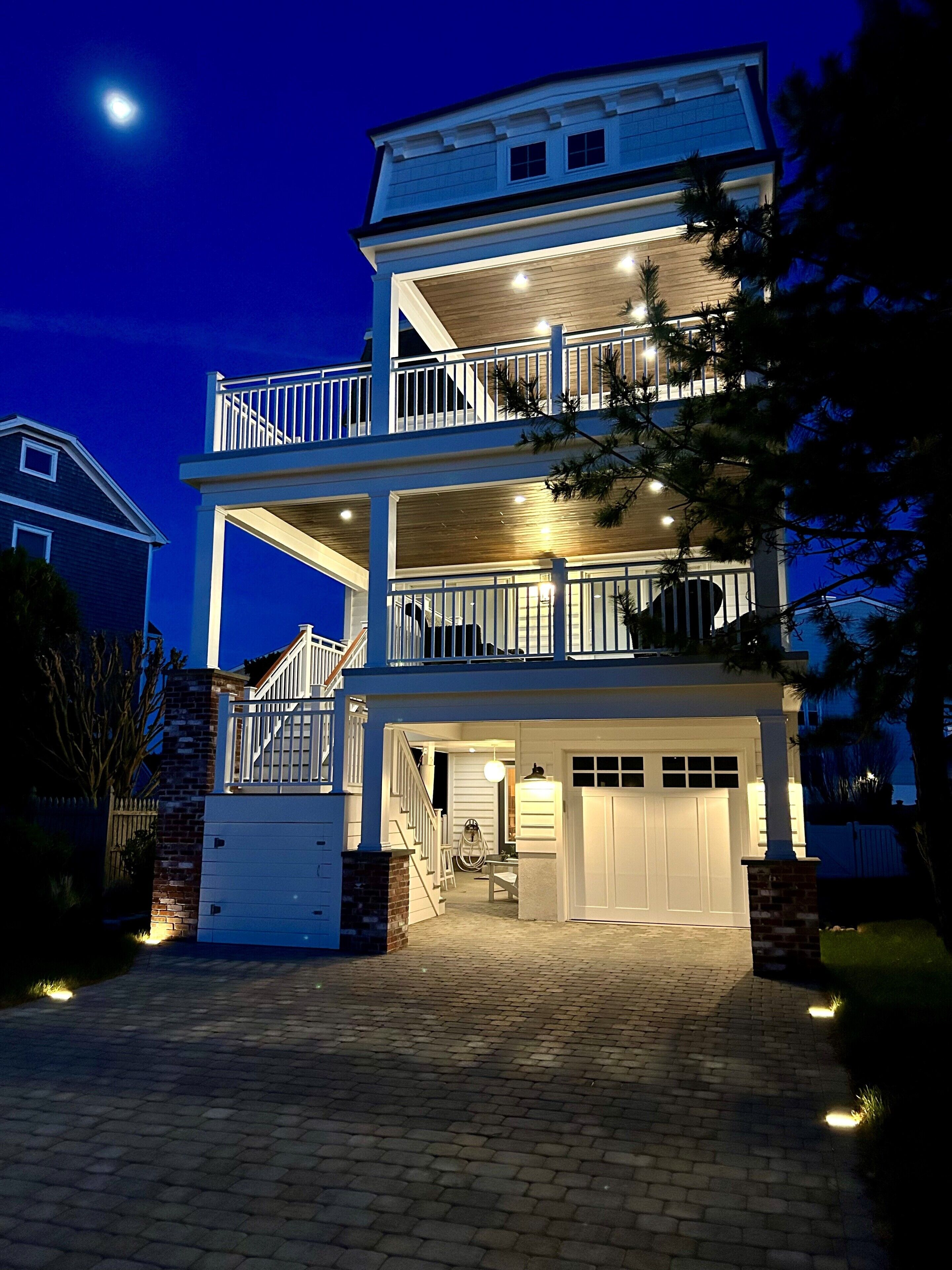 'Point of View' This Newly purchased and renovated single family home located in Cape May's Prestigious Poverty Beach area.