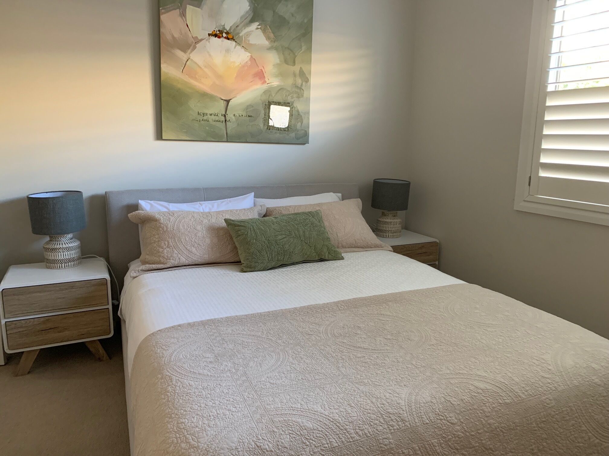Third room with Queen and built in robes