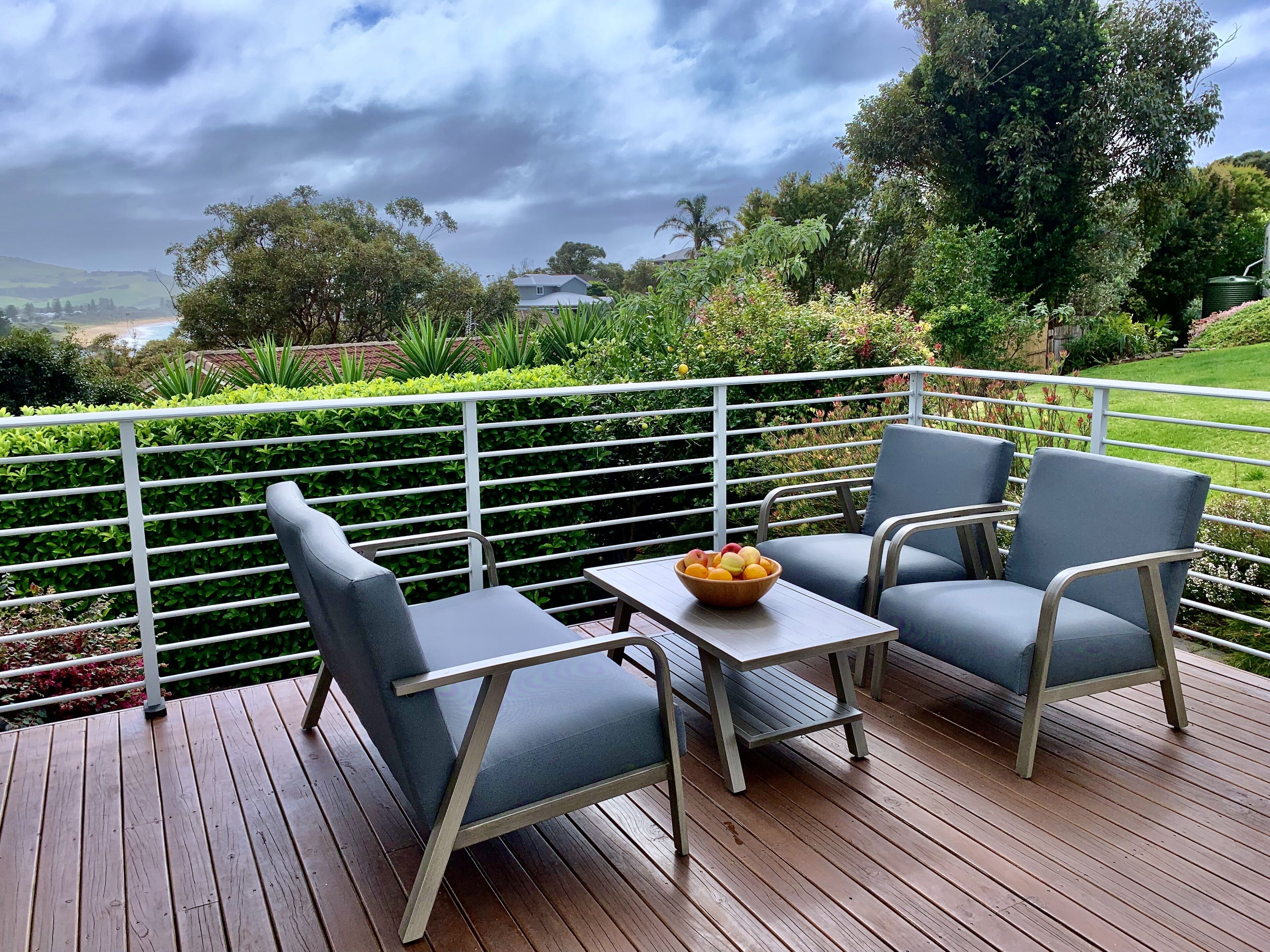 Additional outdoor spaces to share with family and friends