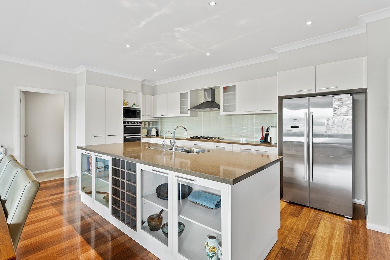 Designer kitchen with all the modern appliances