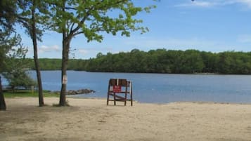 Beach nearby, beach towels