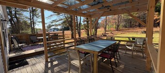 Spacious country house near lakes and skiing, convenient to downtown Bridgton.