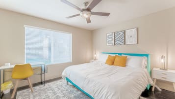 1 chambre, fer et planche à repasser, Wi-Fi, draps fournis