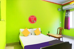 Deluxe Double Room, City View | Egyptian cotton sheets, premium bedding, down comforters