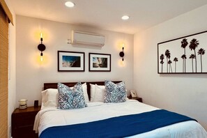 2 soveværelser, skrivebord, strygejern/strygebræt, weekendseng