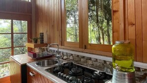 Family Cabin, 2 Bedrooms | Private kitchen | Shared fridge, shared microwave - Hotel Santa Rosa Comitan (Comitan de Dominguez)