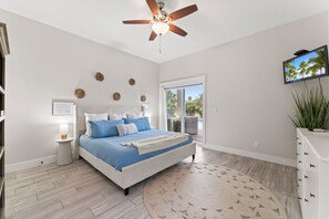 4 bedrooms, iron/ironing board, travel cot, WiFi