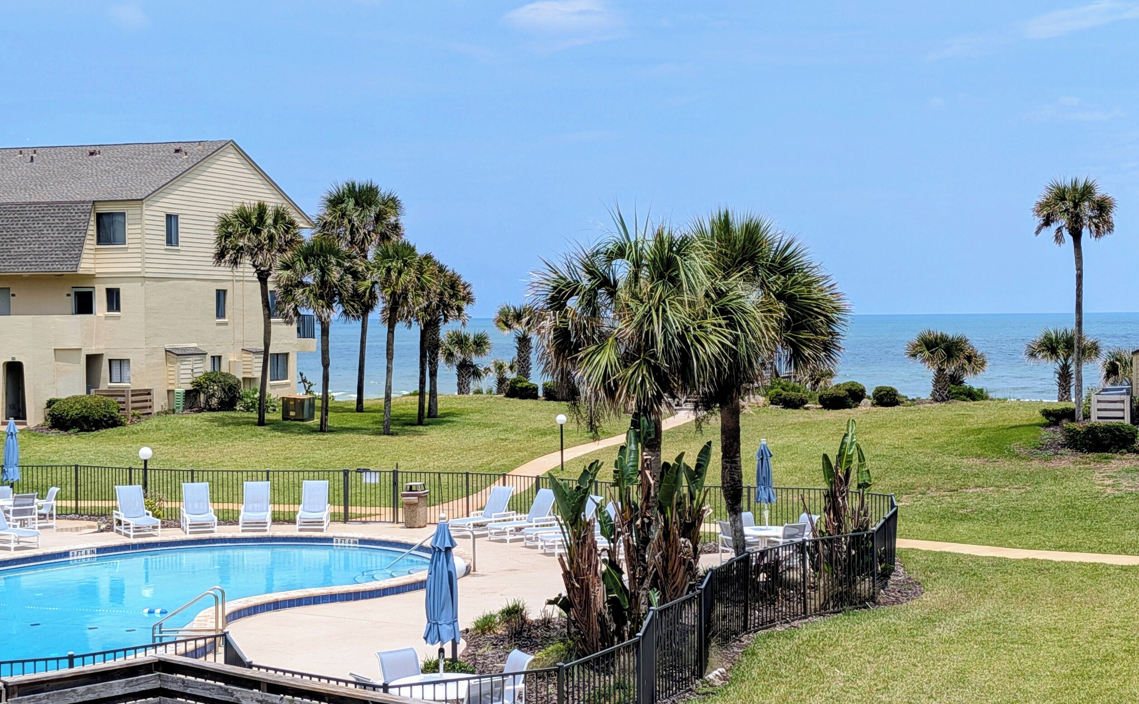 Stunning view from the balcony. 