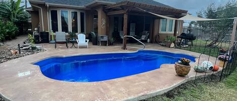 Alberca al aire libre