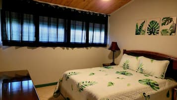 1 bedroom, iron/ironing board, travel crib, free WiFi