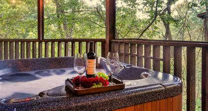 Secluded 4BR Cabin w/ Hot Tub & Games and Huge Decks!!