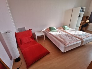 Appartement | 5 slaapkamers, een strijkplank/strijkijzer, gratis wifi, beddengoed