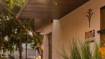 Façade de lâhĂ©bergement