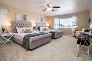 4 bedrooms, iron/ironing board, travel crib, WiFi - Fun in the Sun - Luxury 4BR Vegas Home w Pool! (Henderson)