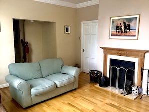 TV connectée, cheminée