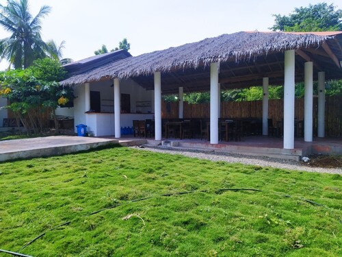 Serviced dorm type room (6 beds) with a private CR on the resort's territory.