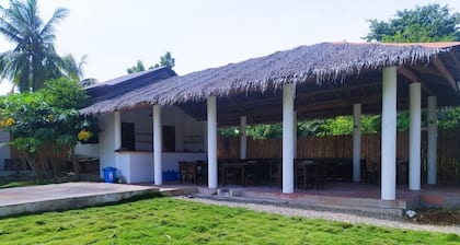 Serviced dorm type room (6 beds) with a private CR on the resort's territory.