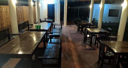 Serviced dorm type room (6 beds) with a private CR on the resort's territory.