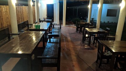 Serviced dorm type room (6 beds) with a private CR on the resort's territory.
