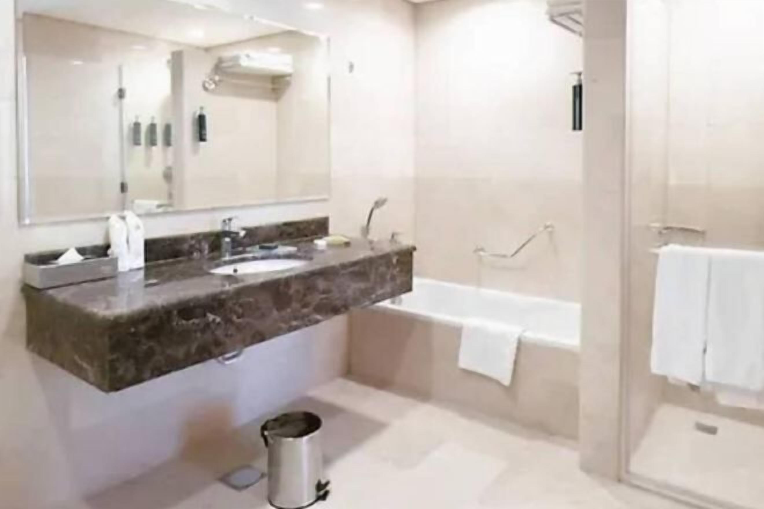 Baño | Tina y regadera independientes y tina profunda 