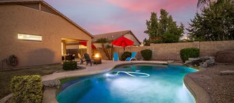 Awesome Chandler Home with Heated Pool! by RedAwning