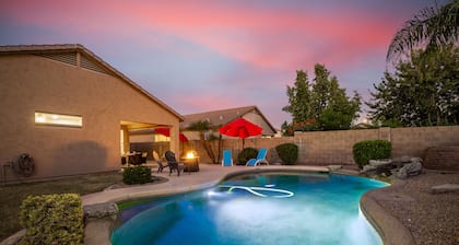 Awesome Chandler Home with Heated Pool! by RedAwning