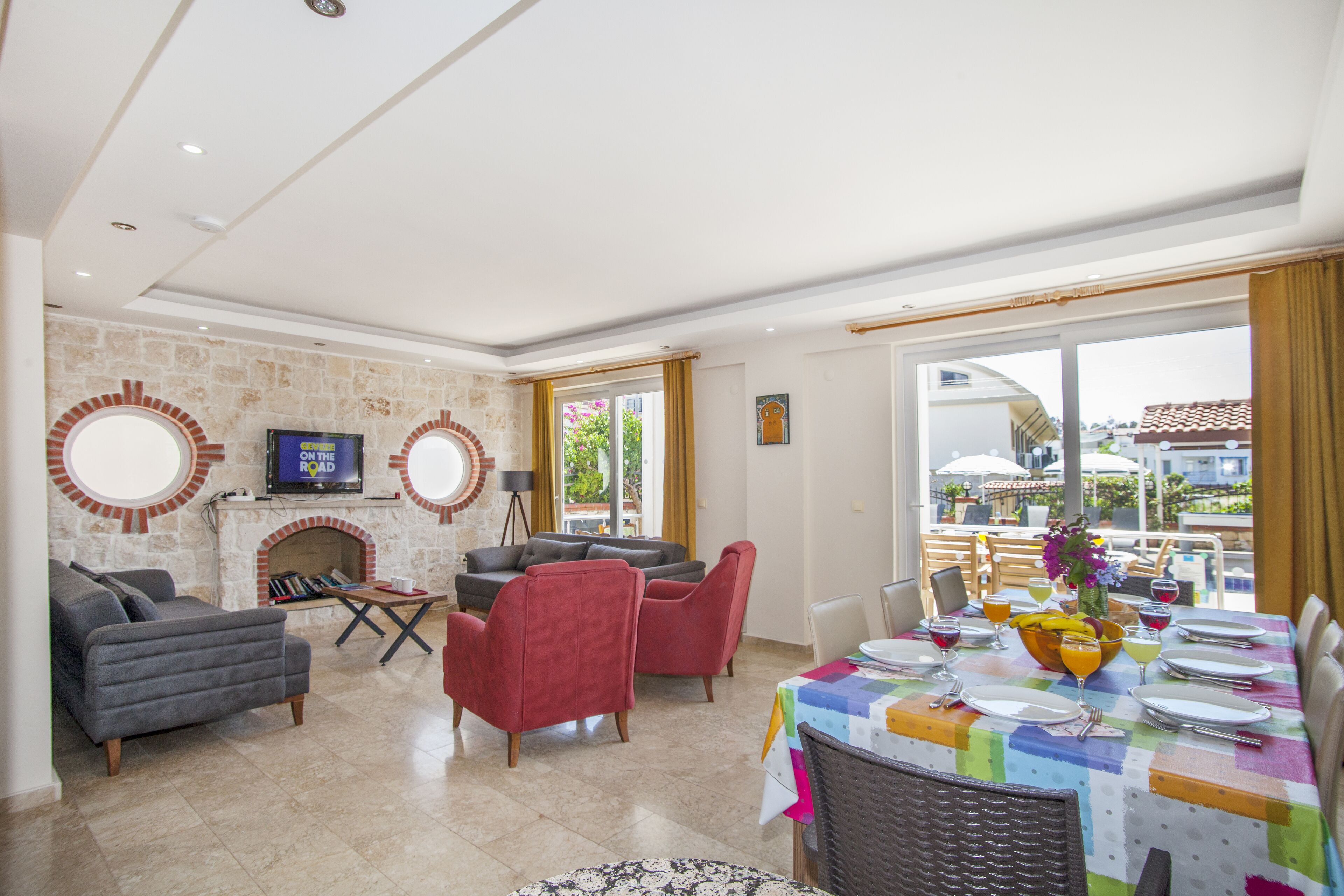 4 Ensuite Bedrooms Private Heated Outdoor Pool - Fethiye