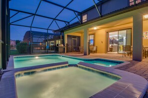 Indoor pool, outdoor pool