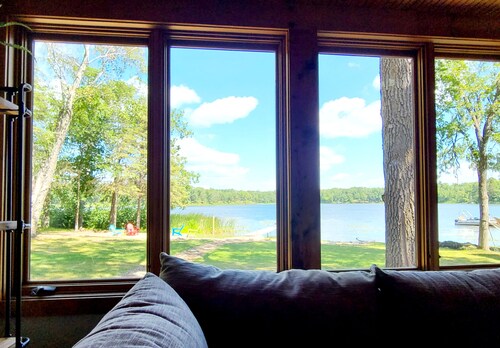 Private Beach, Beautiful Lake Home, Fishing, Recreation - Everything You Need!