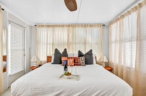 4 makuuhuonetta, työpöytä, silitysrauta/-lauta, ilmainen Wi-Fi