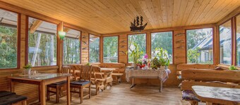 Casa acogedora en Oslonka con cocina