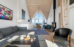 Fireplace - Beach front home in Hasle (Hasle)