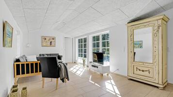 TV, foosball, table tennis