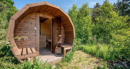 Stunning home in ørsted with sauna