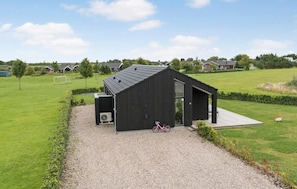 Situated in a peaceful suburban setting, this single-story building offers a serene atmosphere.