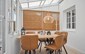 Dining - Beach front home in Sjølund (Sjølund)