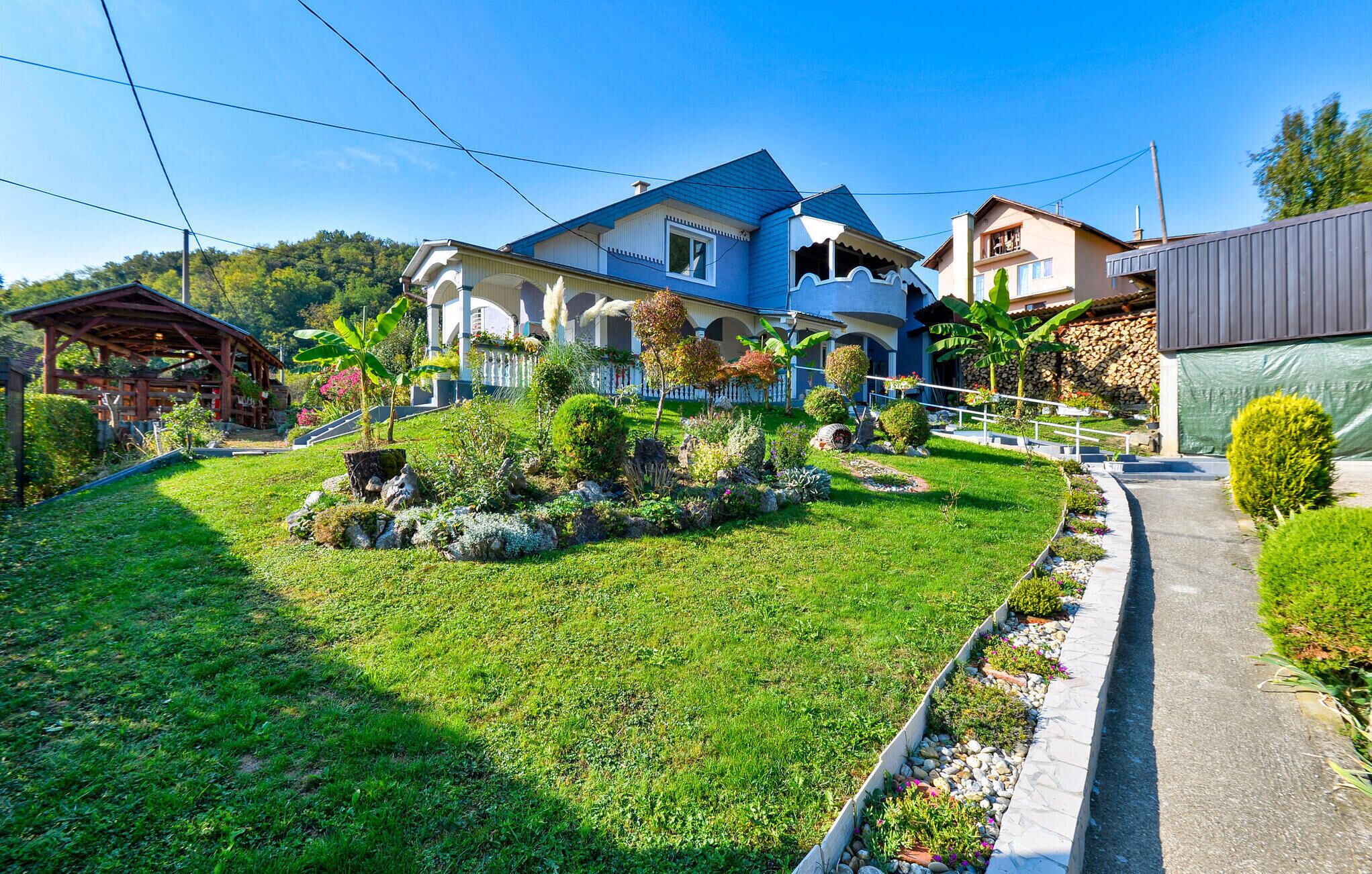 Enceinte de l’hébergement