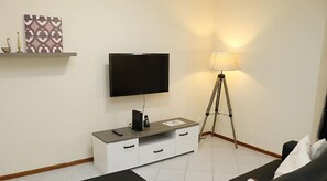 TV connectée, cheminée