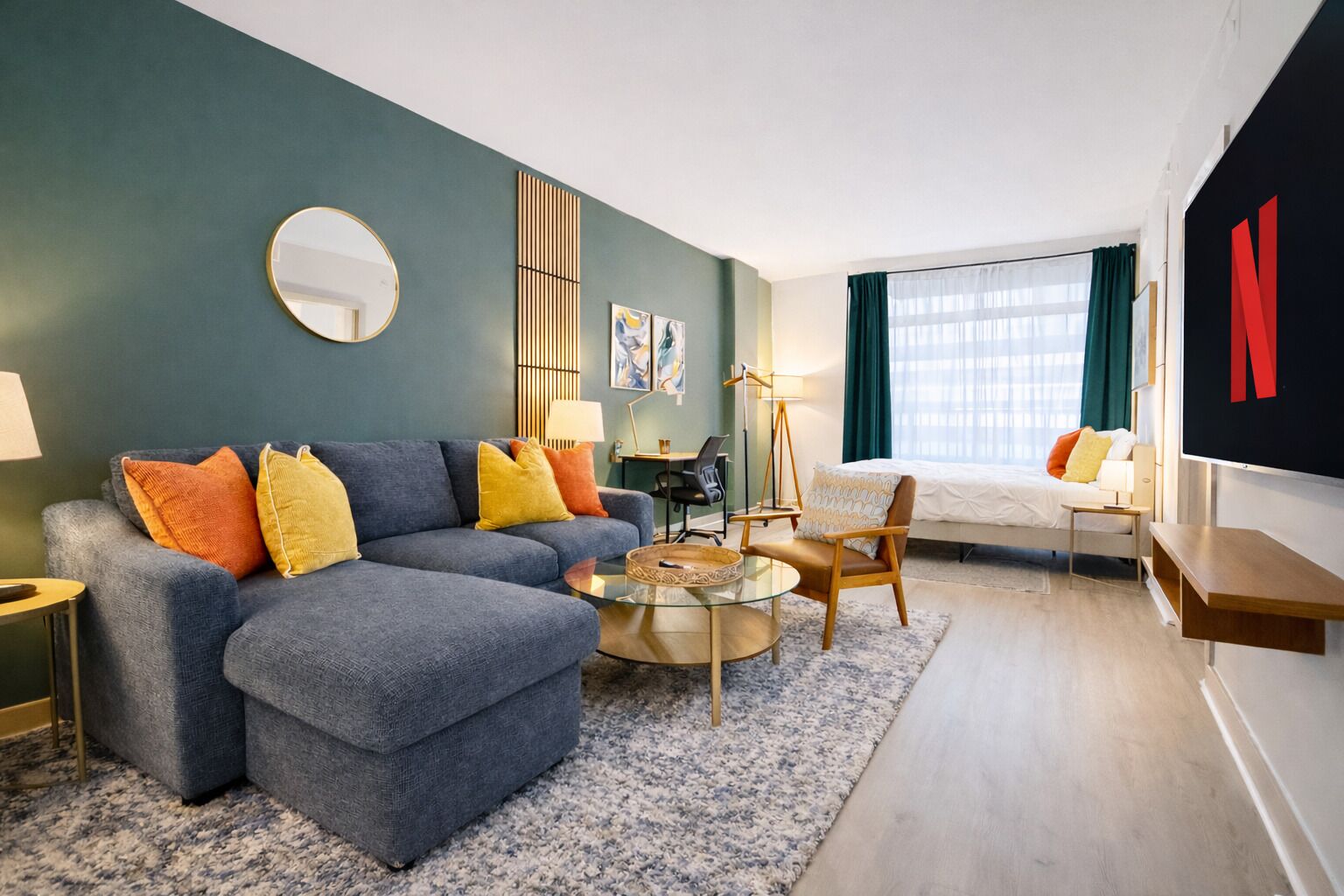 Cozy King Bed 1 Br Home 5min From Dca/mall/dc/grocery Stores - Rare Find - 알렉산드리아