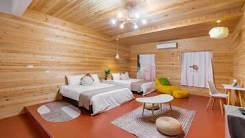 Quadruple Room, 2 Double Beds | View from room