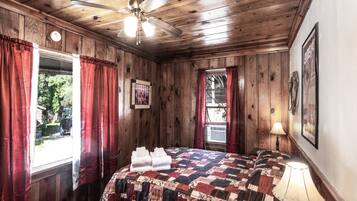 Cabaña (Apache Village Cabinette 11) | 1 habitación, decoración personalizada y muebles diferentes